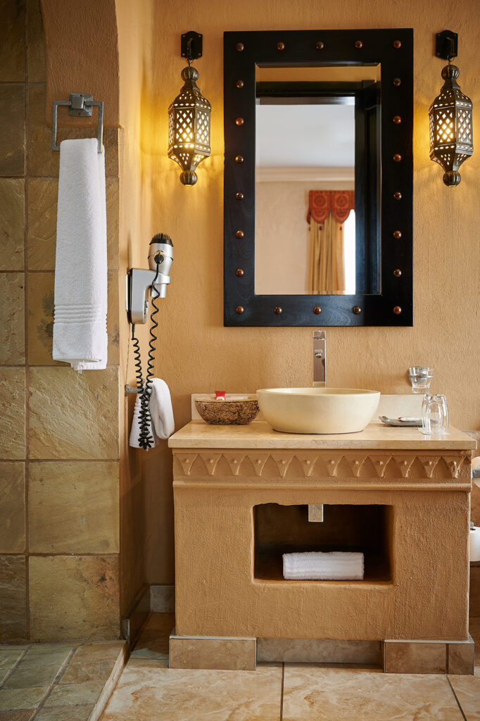 Bathroom Basin and Mirror