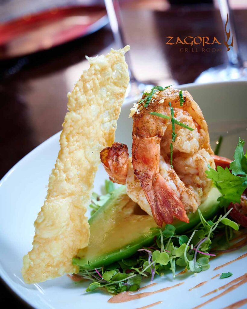 The new Avocado Ritz at Zagora Grill Room